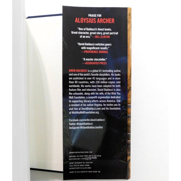 Dream Town by David Baldacci 1st Edition 2022 An Archer Novel Hardback Jacket - Picture 4 of 5